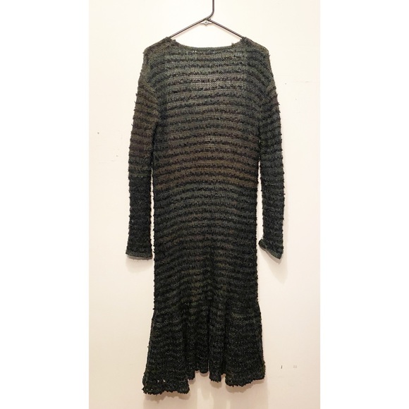 Free People Striped Green “smile like you”Duster - Picture 8 of 8